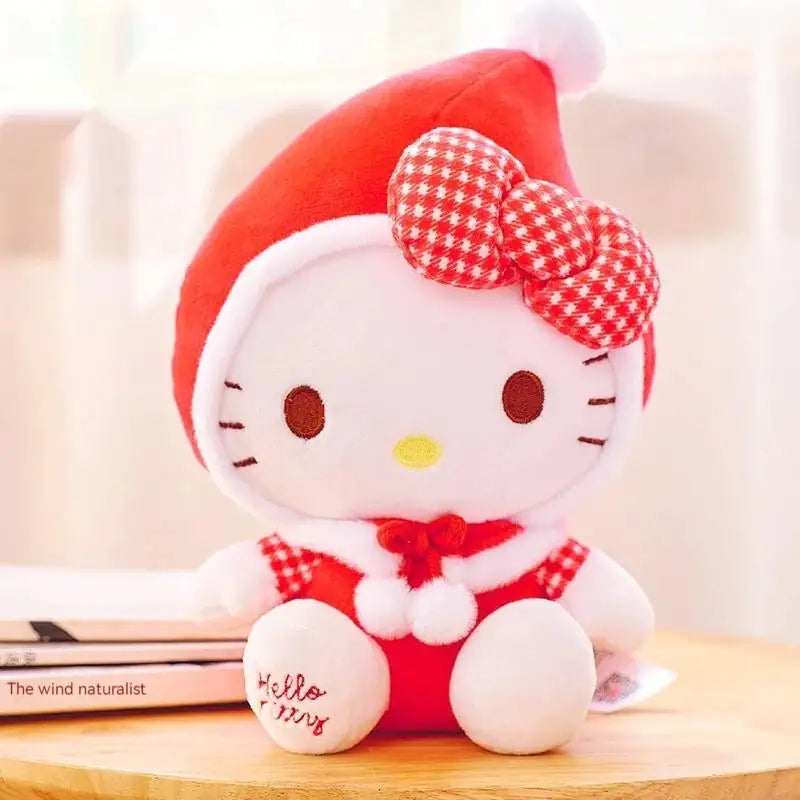 Hello Kitty Christmas Santa Reindeer Plushies