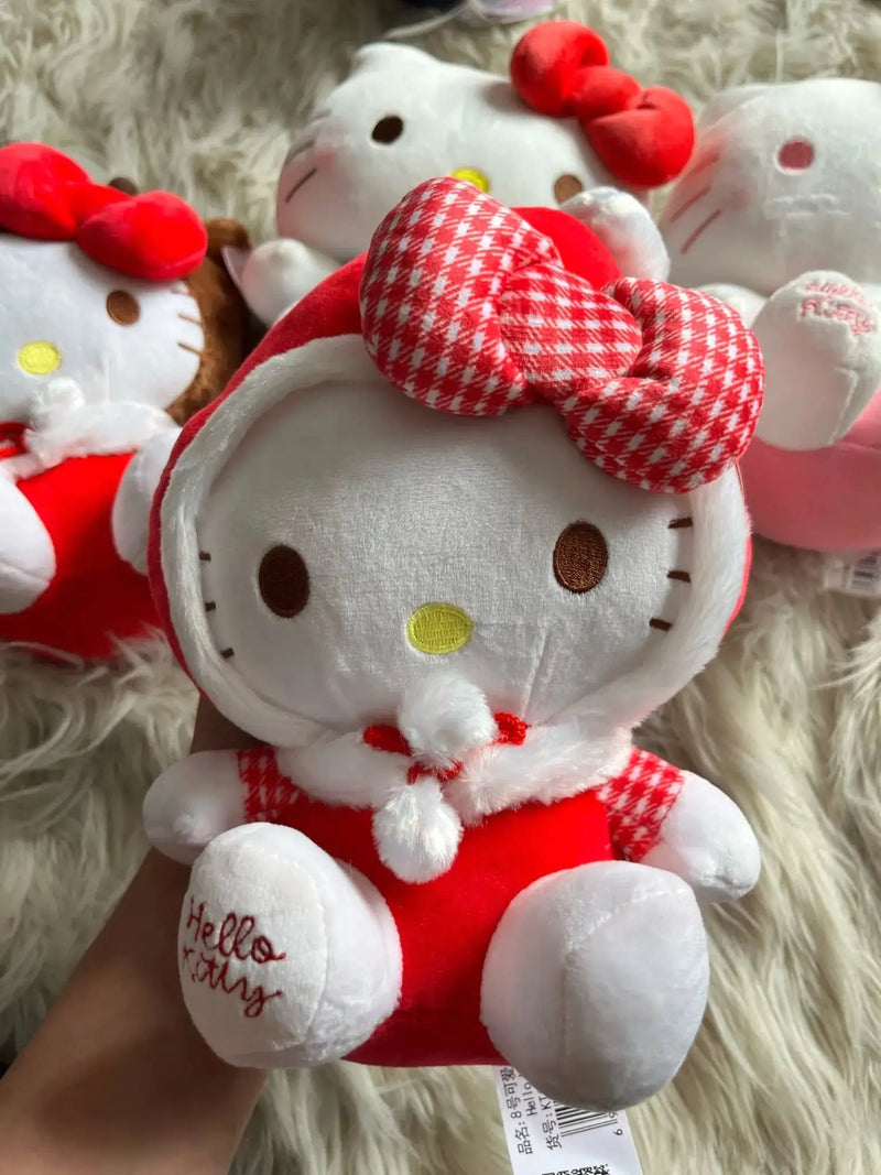 Hello Kitty Christmas Santa Reindeer Plushies