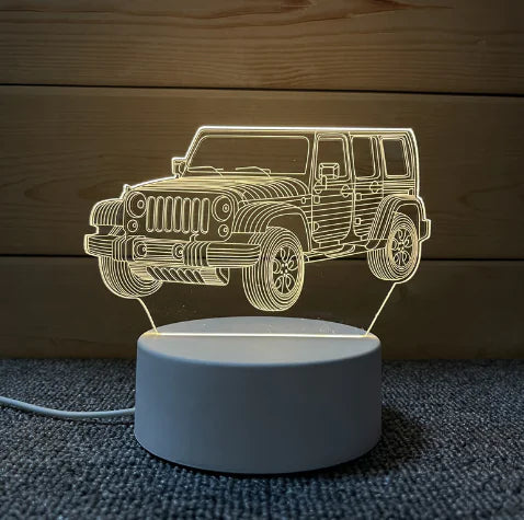 3D Room Desk Night Light